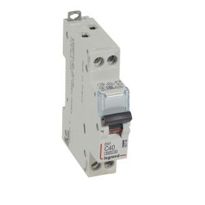 Wyłącznik nadprądowy S 301N 1P+N C 40 6000A serii DX3 | 407746 Legrand Wyłącznik nadprądowy S 301N 1P+N C 40 6000A serii DX3 | 407746 Legrand