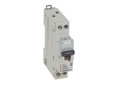 Wyłącznik nadprądowy S 301N 1P+N C 40 6000A serii DX3 | 407746 Legrand