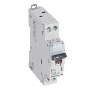 Wyłącznik nadprądowy S 301N 1P+N C 6 6000A serii DX3 | 407738 Legrand Wyłącznik nadprądowy S 301N 1P+N C 6 6000A serii DX3 | 407738 Legrand