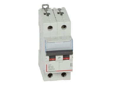 Wyłącznik nadprądowy S302 2P B 10A 6kA serii DX3 | 407507 Legrand