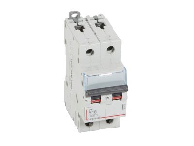 Wyłącznik nadprądowy S302 2P B 16A 6kA serii DX3 | 407509 Legrand