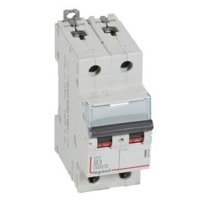 Wyłącznik nadprądowy S 302 2P B 3A 6000A serii DX3 | 407504 Legrand Wyłącznik nadprądowy S 302 2P B 3A 6000A serii DX3 | 407504 Legrand
