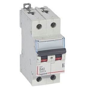 Wyłącznik nadprądowy S 302 2P B 40A 6000A serii DX3 | 407513 Legrand Wyłącznik nadprądowy S 302 2P B 40A 6000A serii DX3 | 407513 Legrand