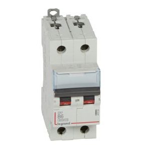Wyłącznik nadprądowy S302 2P B 6A 6kA serii DX3 | 407506 Legrand Wyłącznik nadprądowy S302 2P B 6A 6kA serii DX3 | 407506 Legrand