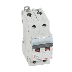 Wyłącznik nadprądowy S 302 2P B 63A 6000A serii DX3 | 407515 Legrand Wyłącznik nadprądowy S 302 2P B 63A 6000A serii DX3 | 407515 Legrand