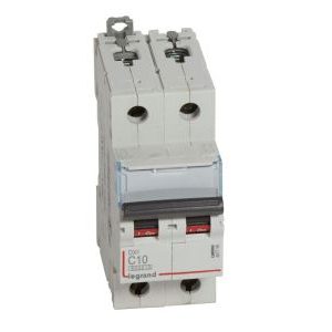 Wyłącznik nadprądowy S302 2P C 10A 6kA serii DX3 | 407798 Legrand Wyłącznik nadprądowy S302 2P C 10A 6kA serii DX3 | 407798 Legrand