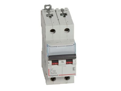 Wyłącznik nadprądowy S302 2P C 10A 6kA serii DX3 | 407798 Legrand