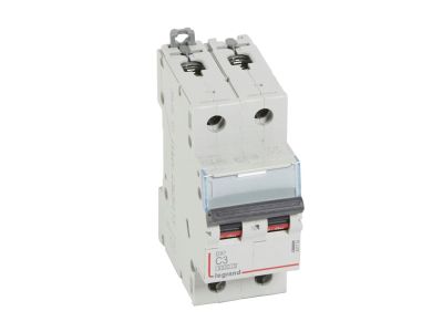 Wyłącznik nadprądowy S 302 2P C 3A 6000A serii DX3 | 407794 Legrand