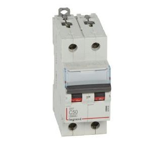 Wyłącznik nadprądowy S 302 2P C 50A 6000A serii DX3 | 407805 Legrand Wyłącznik nadprądowy S 302 2P C 50A 6000A serii DX3 | 407805 Legrand