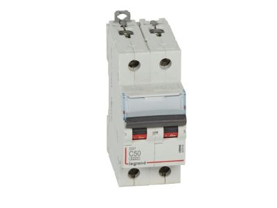 Wyłącznik nadprądowy S 302 2P C 50A 6000A serii DX3 | 407805 Legrand
