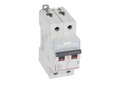 Wyłącznik nadprądowy S 302 2P D 13A 6000A serii DX3 | 408030 Legrand