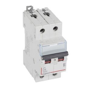 Wyłącznik nadprądowy S 302 2P D 4A 6000A serii DX3 | 408026 Legrand Wyłącznik nadprądowy S 302 2P D 4A 6000A serii DX3 | 408026 Legrand