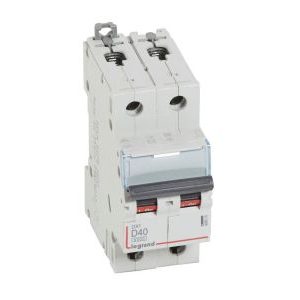 Wyłącznik nadprądowy S 302 2P D 40A 6000A serii DX3 | 408035 Legrand Wyłącznik nadprądowy S 302 2P D 40A 6000A serii DX3 | 408035 Legrand