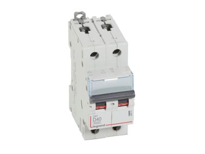 Wyłącznik nadprądowy S 302 2P D 40A 6000A serii DX3 | 408035 Legrand