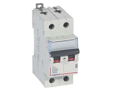 Wyłącznik nadprądowy S302 2P D 50A 6kA serii DX3 | 408036 Legrand