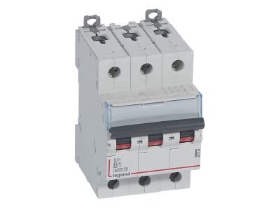 Wyłącznik nadprądowy S 303 3P B 1A 6000A serii DX3 | 407554 Legrand