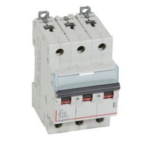 Wyłacznik nadprądowy S303 3P B 10A 6kA serii DX3 | 407559 Legrand Wyłacznik nadprądowy S303 3P B 10A 6kA serii DX3 | 407559 Legrand