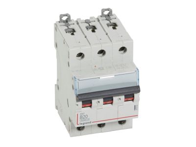 Wyłącznik nadprądowy S303 3P B 20A 6kA serii DX3 | 407562 Legrand