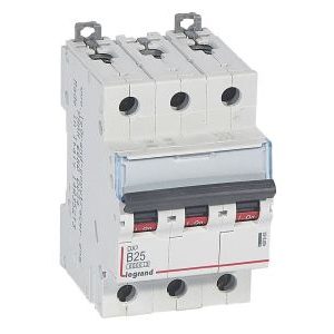 Wyłącznik nadprądowy S303 3P B 25A 6kA serii DX3 | 407563 Legrand Wyłącznik nadprądowy S303 3P B 25A 6kA serii DX3 | 407563 Legrand