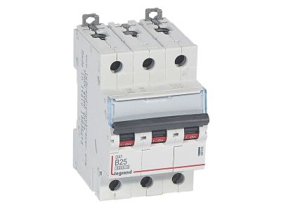 Wyłącznik nadprądowy S303 3P B 25A 6kA serii DX3 | 407563 Legrand
