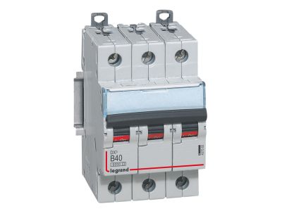 Wyłącznik nadprądowy S303 3P B 40A 6kA serii DX3 | 407565 Legrand