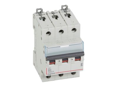 Wyłącznik nadprądowy S303 3P B 6A 6kA serii DX3 | 407558 Legrand
