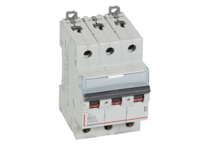 Wyłącznik nadprądowy S 303 3P B 63A 6000A serii DX3 | 407567 Legrand