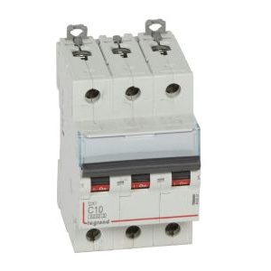 Wyłącznik nadprądowy S303 3P C 10A 6000A serii DX3 | 407857 Legrand Wyłącznik nadprądowy S303 3P C 10A 6000A serii DX3 | 407857 Legrand