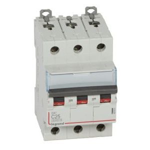 Wyłącznik nadprądowy S 303 DX3 6KA 3P C25 | 407861 Legrand Wyłącznik nadprądowy S 303 DX3 6KA 3P C25 | 407861 Legrand