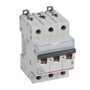 Wyłącznik nadprądowy S 303 3P C 4A 6000A serii DX3 | 407854 Legrand Wyłącznik nadprądowy S 303 3P C 4A 6000A serii DX3 | 407854 Legrand