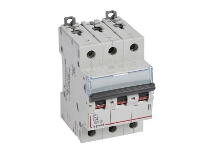 Wyłącznik nadprądowy S 303 3P C 4A 6000A serii DX3 | 407854 Legrand