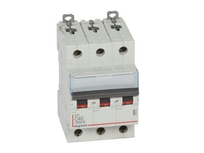 Wyłącznik nadprądowy S303 3P C 40A 6kA serii DX3 | 407863 Legrand