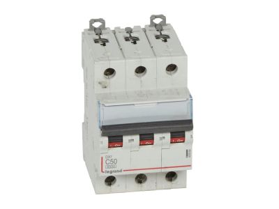 Wyłącznik nadprądowy S 303 3P C 50A 6000A serii DX3 | 407864 Legrand