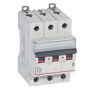 Wyłącznik nadprądowy S 303 3P D 32A 6000A serii DX3 | 408092 Legrand Wyłącznik nadprądowy S 303 3P D 32A 6000A serii DX3 | 408092 Legrand