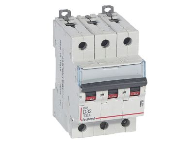 Wyłącznik nadprądowy S 303 3P D 32A 6000A serii DX3 | 408092 Legrand