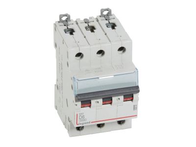 Wyłącznik nadprądowy S 303 3P D 6A 6000A serii DX3 | 408085 Legrand