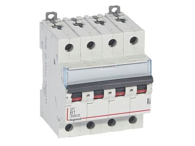 Wyłącznik nadprądowy S 304 4P B 1A 6000A serii DX3 | 407617 Legrand