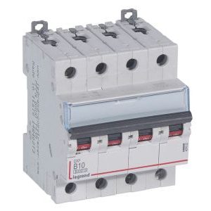 Wyłącznik nadprądowy S 304 4P B 10A 6000A serii DX3 | 407622 Legrand Wyłącznik nadprądowy S 304 4P B 10A 6000A serii DX3 | 407622 Legrand