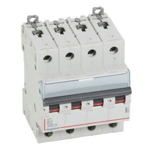 Wyłącznik nadprądowy S304 4P B 2A 6kA serii DX3 | 407618 Legrand Wyłącznik nadprądowy S304 4P B 2A 6kA serii DX3 | 407618 Legrand