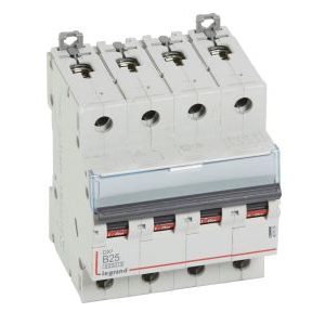 Wyłącznik nadprądowy S 304 4P B 25A 6000A serii DX3 | 407626 Legrand Wyłącznik nadprądowy S 304 4P B 25A 6000A serii DX3 | 407626 Legrand