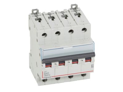 Wyłącznik nadprądowy S 304 4P B 40A 6000A serii DX3 | 407628 Legrand