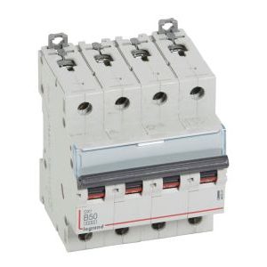 Wyłącznik nadprądowy S 304 4P B 50A 6000A serii DX3 | 407629 Legrand Wyłącznik nadprądowy S 304 4P B 50A 6000A serii DX3 | 407629 Legrand