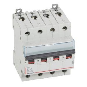Wyłącznik nadprądowy S 304 4P C 10A 6000A serii DX3 | 407926 Legrand Wyłącznik nadprądowy S 304 4P C 10A 6000A serii DX3 | 407926 Legrand