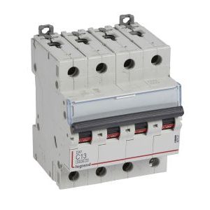 Wyłącznik nadprądowy S 304 4P C 13A 6000A serii DX3 | 407927 Legrand Wyłącznik nadprądowy S 304 4P C 13A 6000A serii DX3 | 407927 Legrand
