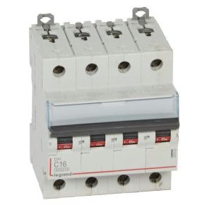 Wyłącznik nadprądowy S304 4P C 16A 6kA serii DX3 | 407928 Legrand Wyłącznik nadprądowy S304 4P C 16A 6kA serii DX3 | 407928 Legrand