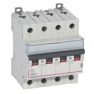 Wyłącznik nadprądowy S 304 4P C 3A 6000A serii DX3 | 407922 Legrand Wyłącznik nadprądowy S 304 4P C 3A 6000A serii DX3 | 407922 Legrand
