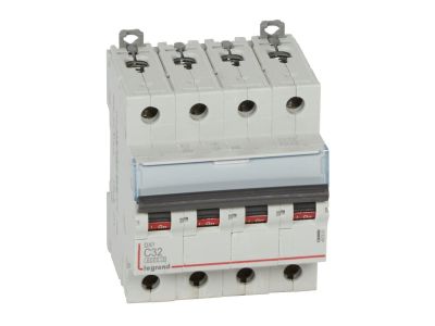 Wyłącznik nadprądowy S304 4P C 32A 6kA serii DX3 | 407931 Legrand