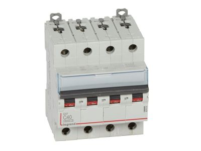 Wyłącznik nadprądowy S304 4P C 40A 6kA serii DX3 | 407932 Legrand