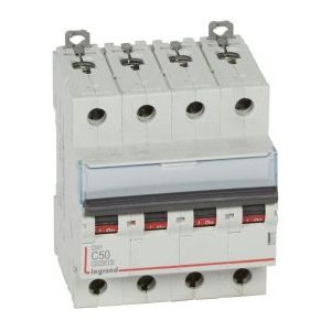 Wyłącznik nadprądowy S 304 4P C 50A 6000A serii DX3 | 407933 Legrand Wyłącznik nadprądowy S 304 4P C 50A 6000A serii DX3 | 407933 Legrand