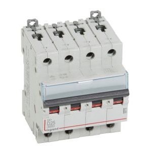 Wyłącznik nadprądowy S 304 4P D 25A 6000A serii DX3 | 408149 Legrand Wyłącznik nadprądowy S 304 4P D 25A 6000A serii DX3 | 408149 Legrand